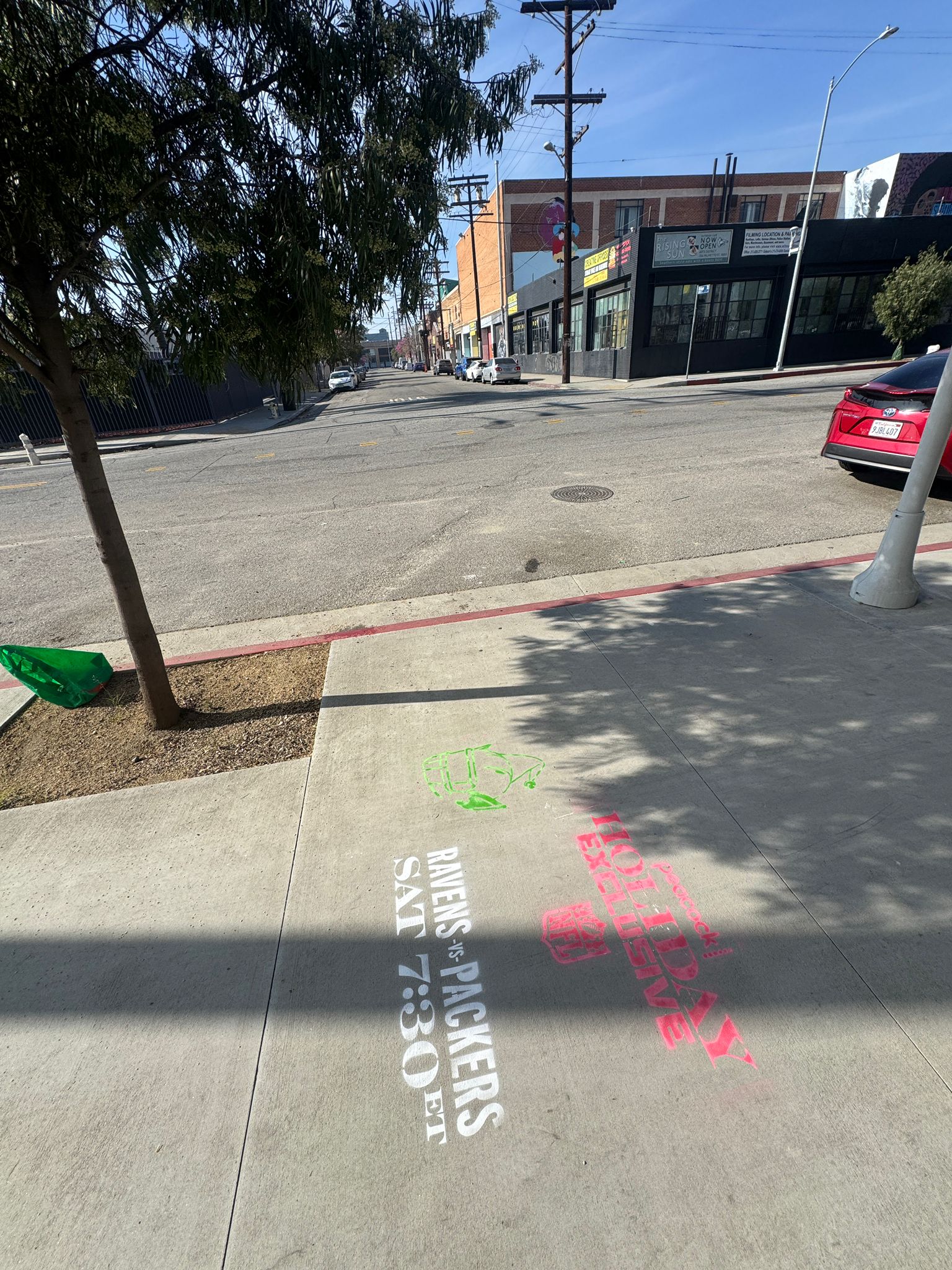 Stencil 8.7 Arts District Hope St